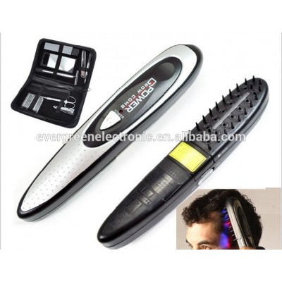 Hot Sale Power Grow Magic Hair Comb Infrared Hair Brush Massager Vibrating Massager Comb